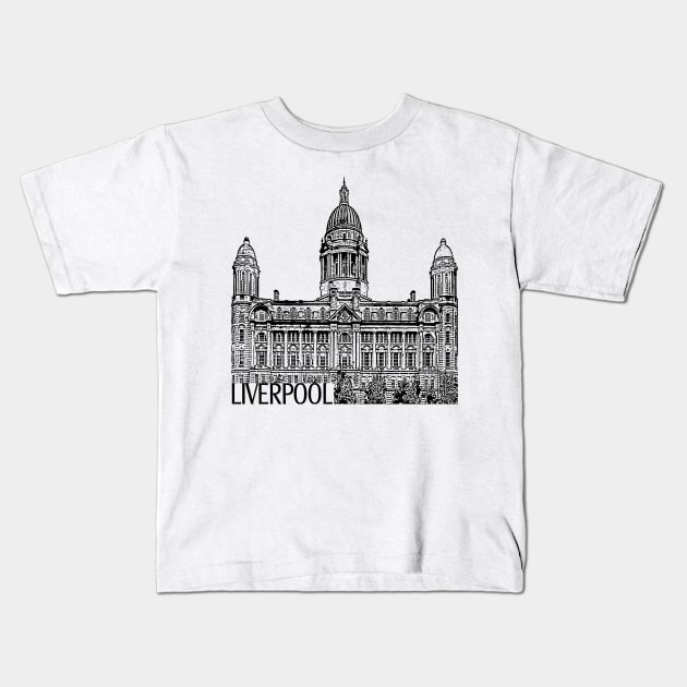 Liverpool Kids T-Shirt by TravelTs